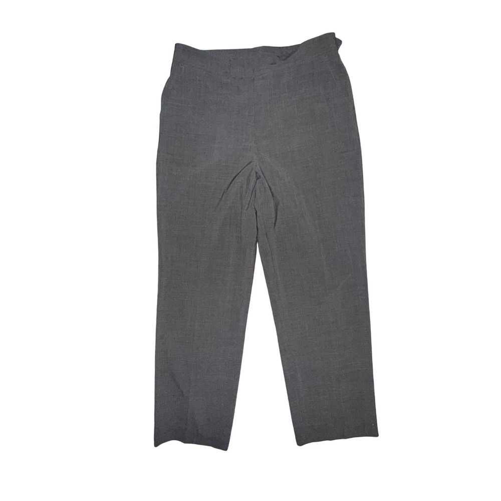 Gap Gray Women's Dress Pants Charcoal Gray Wool Blend Trousers | size 6 r - Picture 9 of 12